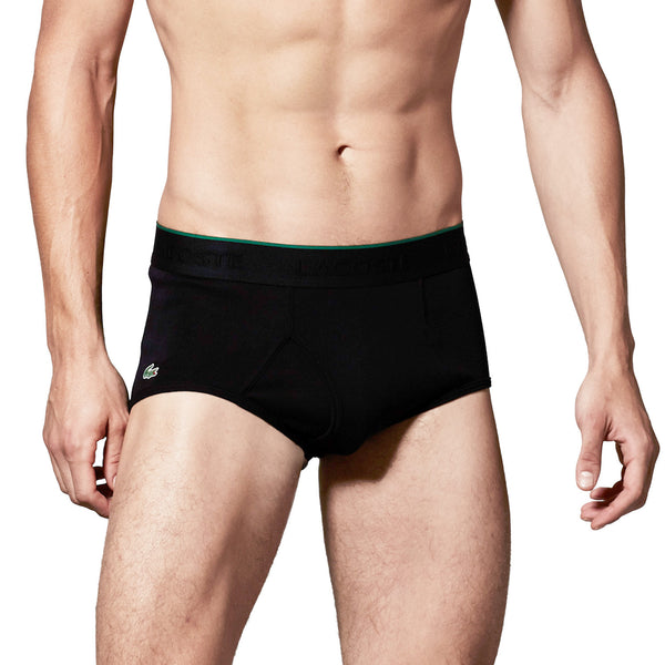 Lacoste 4 PK Brief Underwear Grey Mens