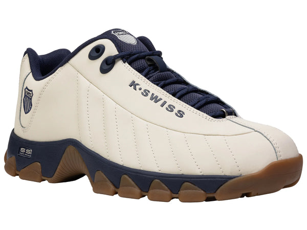 K-Swiss Men's ST329 CMF Cross Training Running Shoe - BONE WHITE/PHANTOM/GUM