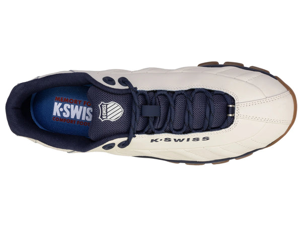 K-Swiss Men's ST329 CMF Cross Training Running Shoe - BONE WHITE/PHANTOM/GUM