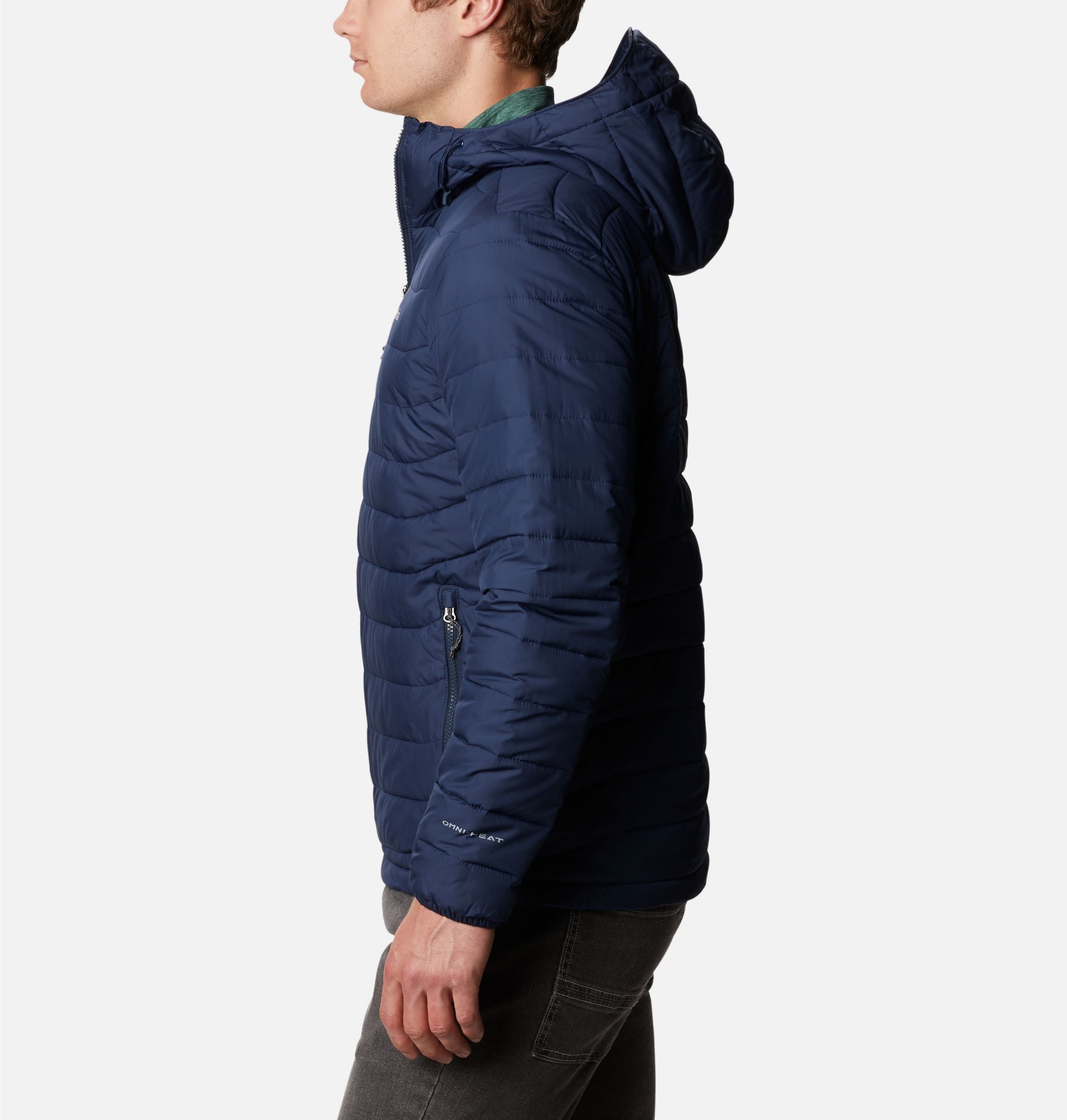 Columbia Powder Lite Hooded Jacket Carbon & Heatwave | END. (ES