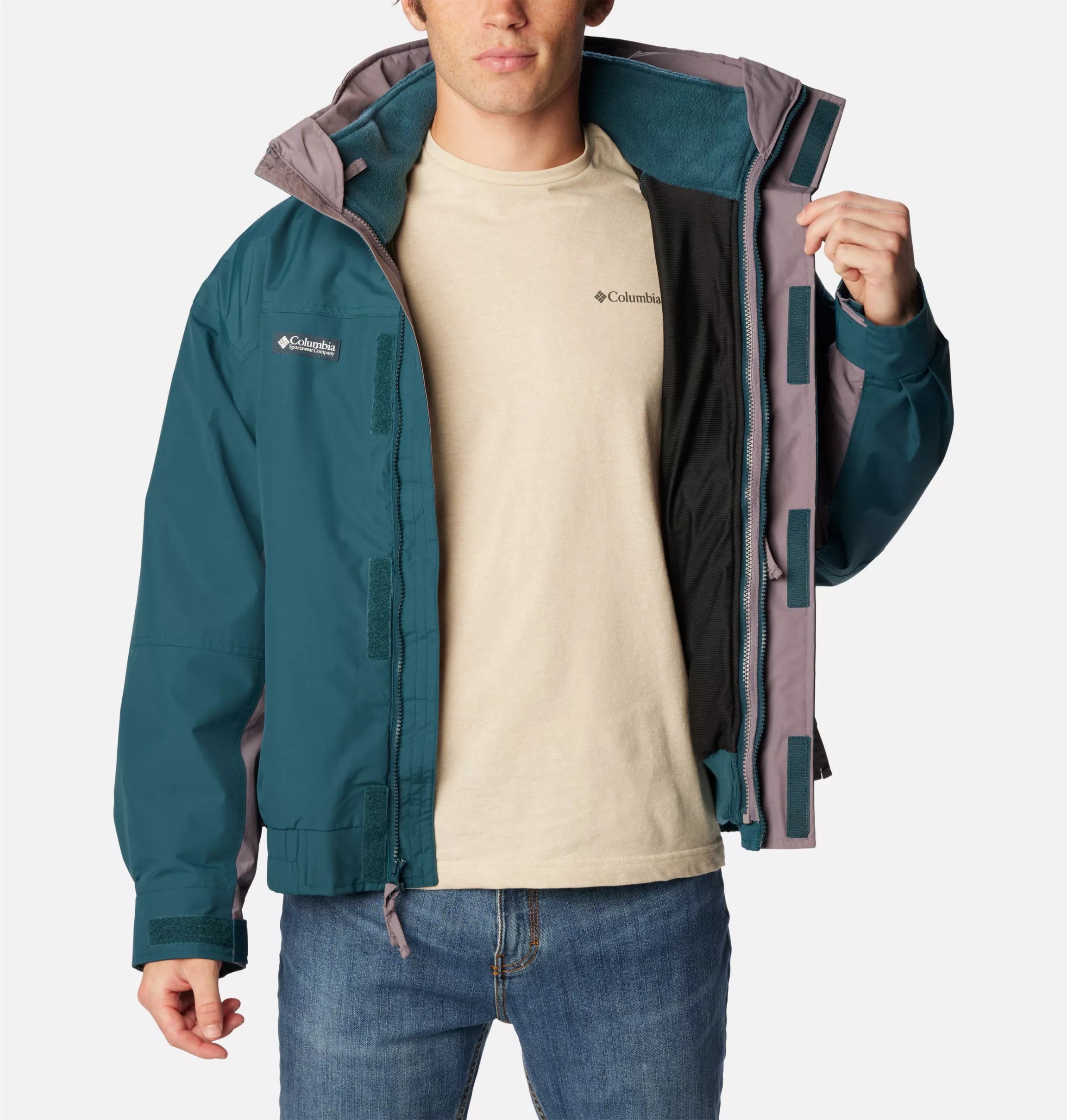 Columbia sportswear men's hot sale bugaboo interchange jacket