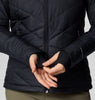 Columbia Women's  Heavenly™ Insulated & Down Hooded Jacket - Black