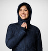 Columbia Women's  Heavenly™ Insulated & Down Hooded Jacket - Collegiate Navy