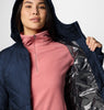 Columbia Women's  Heavenly™ Insulated & Down Hooded Jacket - Collegiate Navy