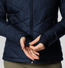 Columbia Women's  Heavenly™ Insulated & Down Hooded Jacket - Collegiate Navy
