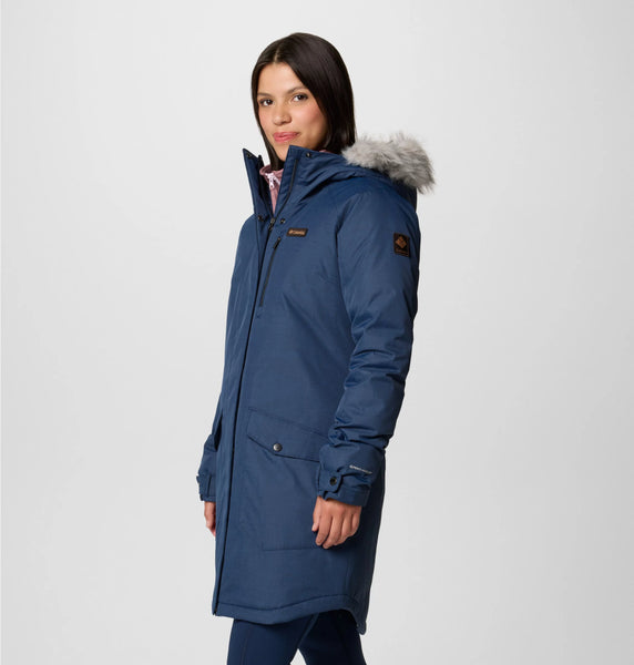 Columbia Women's Suttle Mountain™ Long Insulated Jacket - Collegiate Navy