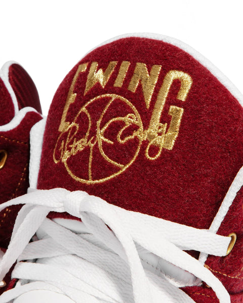 Ewing PATRICK ATHLETICS 33 HI x ODB - Burgundy/White/Gold
