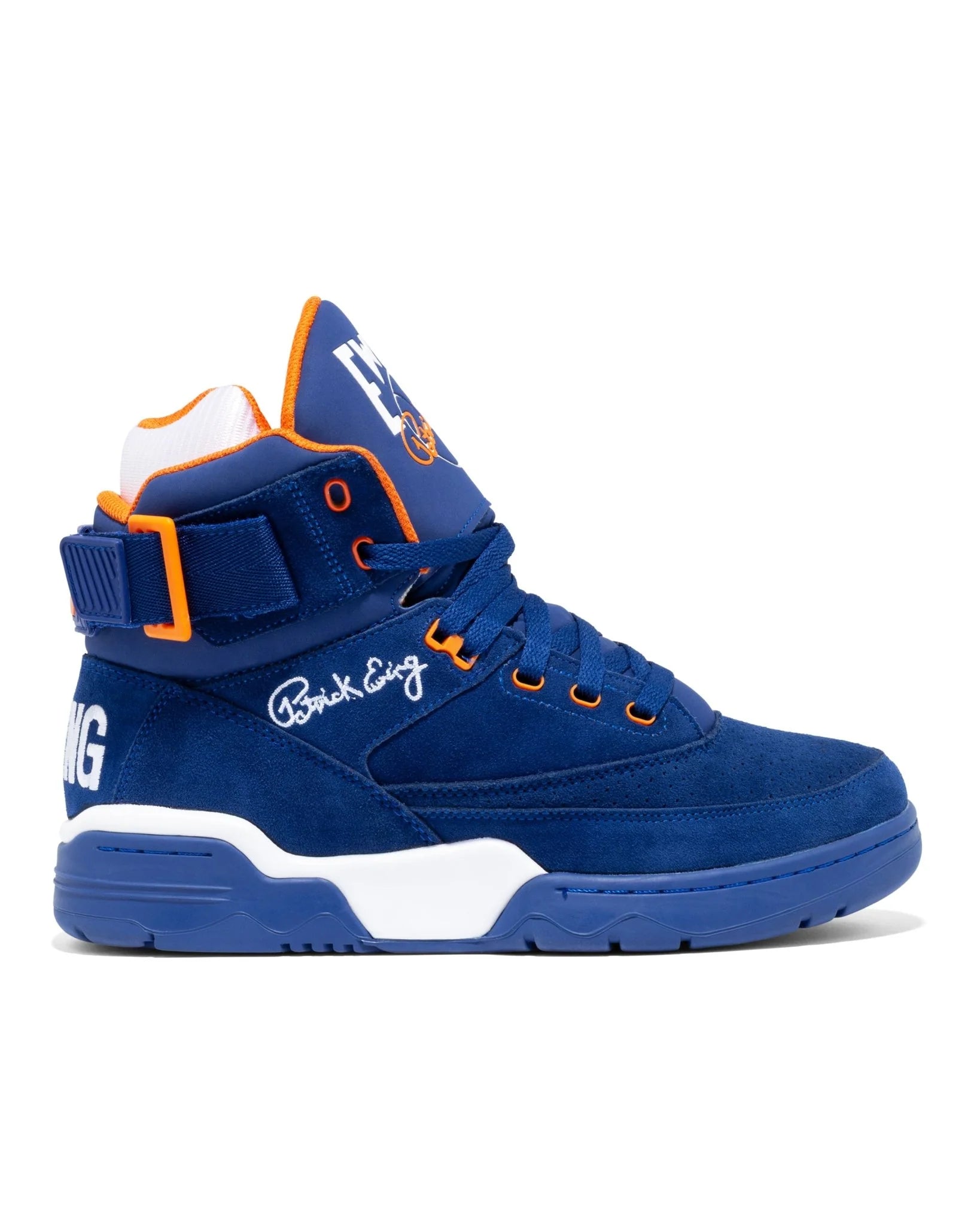 Ewing PATRICK ATHLETICS 33 HI OG - Royal Suede/White/Orange Ewing PATRICK ATHLETICS 33 HI OG - Royal Suede/White/Orange