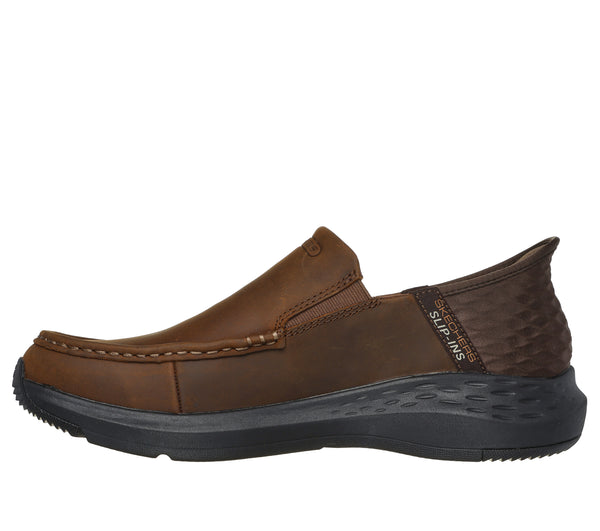 Skechers Men's Slip-ins Relaxed Fit: Parson Oswin - BROWN