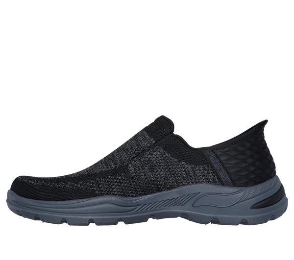 Skechers Men's Slip-ins Relaxed Fit: Arch Fit Motley Atlee - BLACK