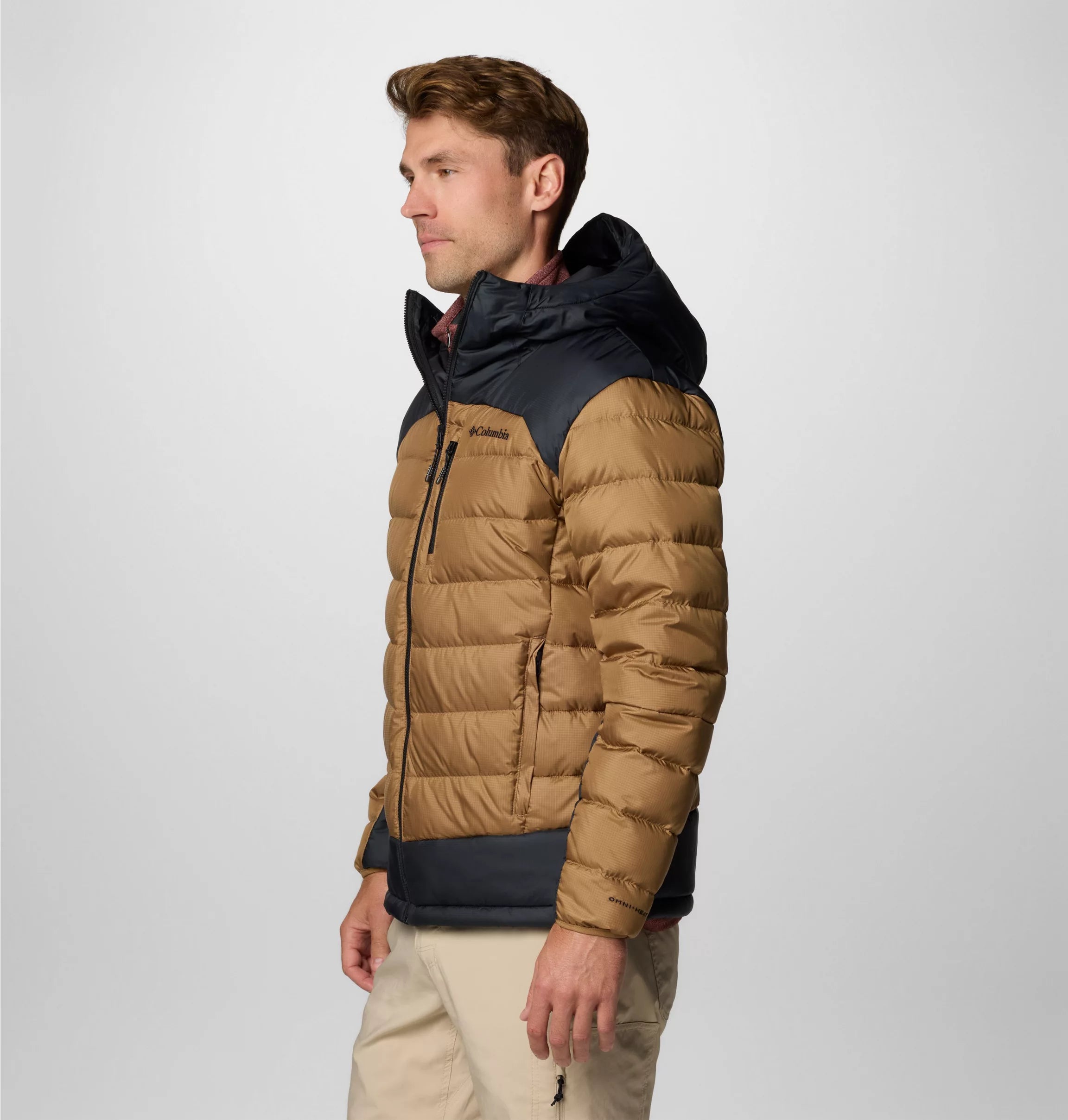 Columbia Men's Autumn Park™ II Down Hooded Jacket - Delta-Black Columbia Men's Autumn Park™ II Down Hooded Jacket - Delta-Black