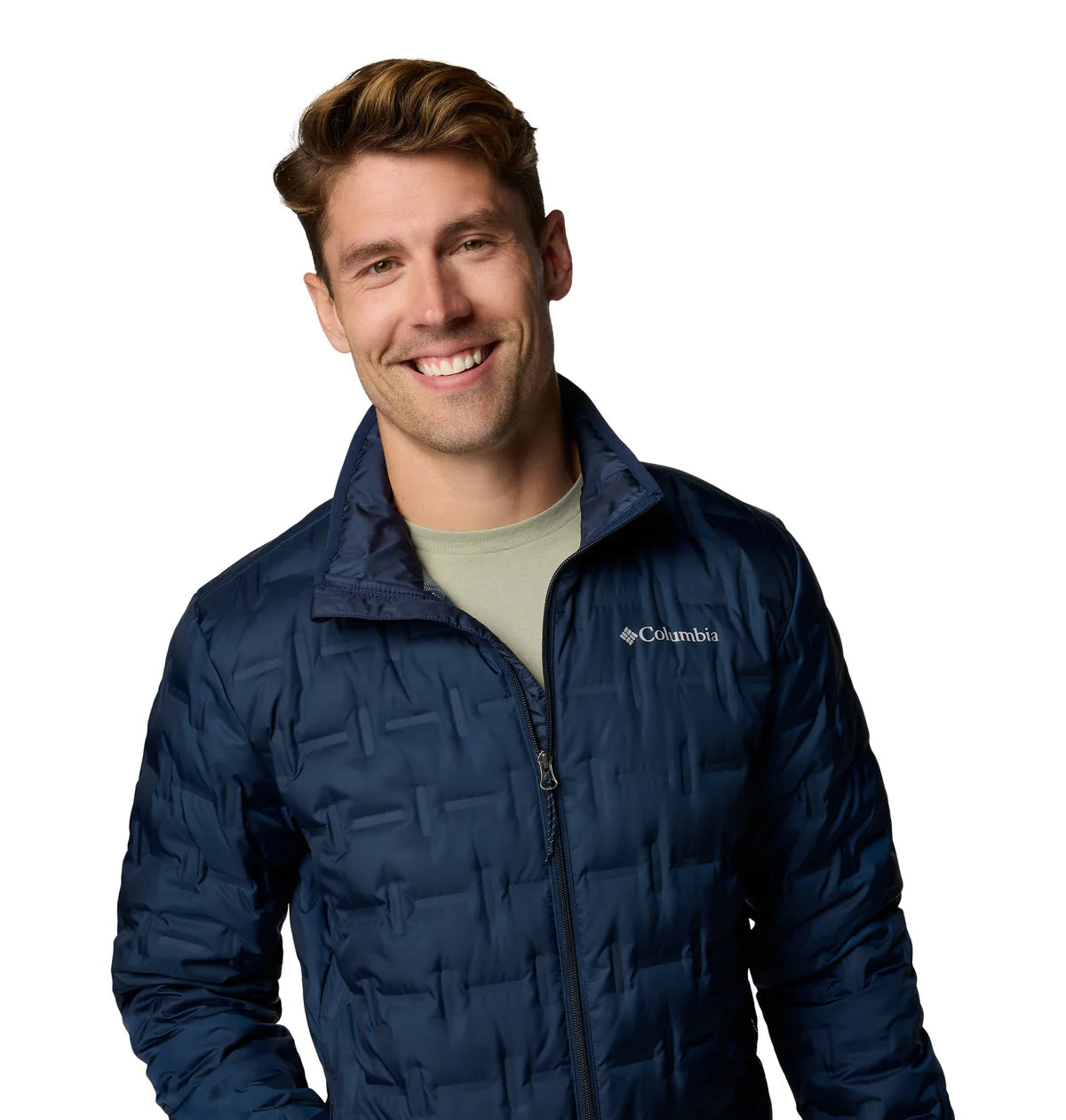Columbia Men's JACKET DELTA RIDGE DOWN - NAVY BLUE - Shoplifestyle Columbia Men's JACKET DELTA RIDGE DOWN - NAVY BLUE - Shoplifestyle