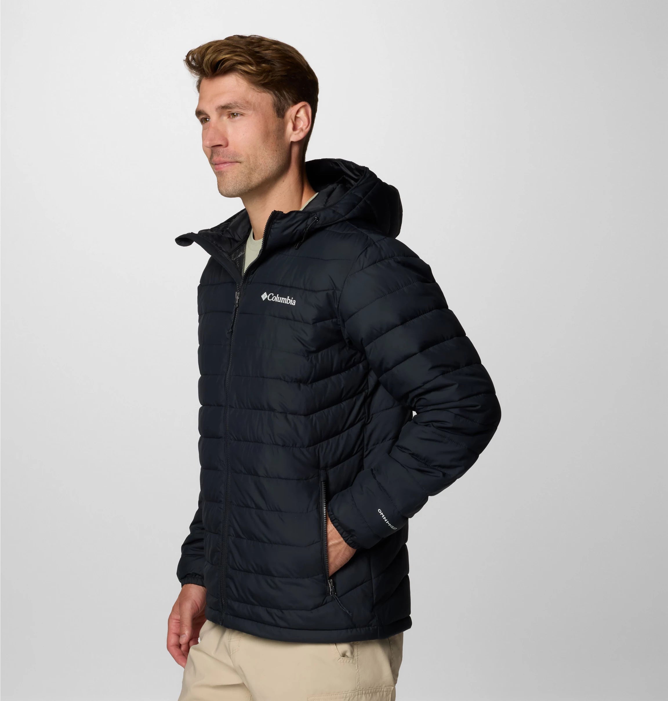 Water Resistant Men's Powder Lite Insulated Jacket Men's