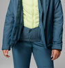 Columbia Women's Whirlibird V Interchange Ski & Snowboard Jacket - Everblue Cross Dye