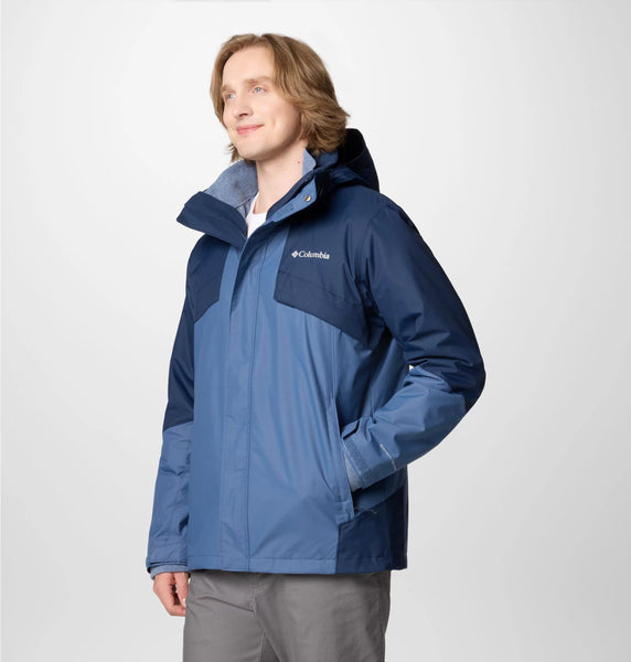 Columbia Men's Bugabo III Fleece Interchange Jacket - Dark Mountain, Collegiate Navy