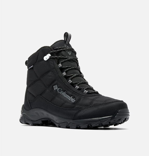 Columbia Men's Firecamp Boot - Black, City Grey