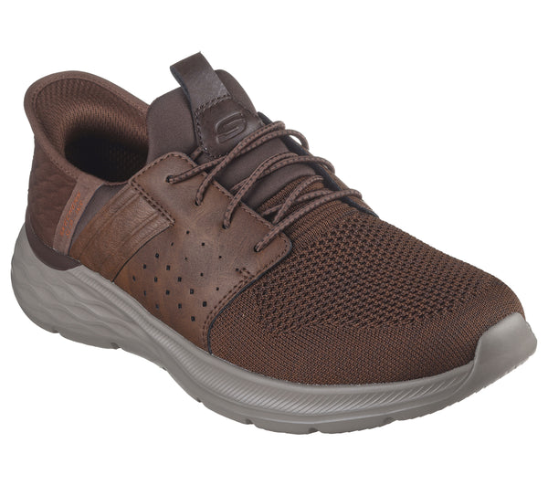 Skechers Men's Slip-ins RF: Garner Newick - BROWN