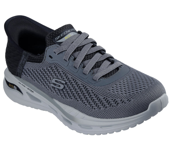 Skechers Men's Slip-ins: Arch Fit Orvan Drex - GRAY / BLACK