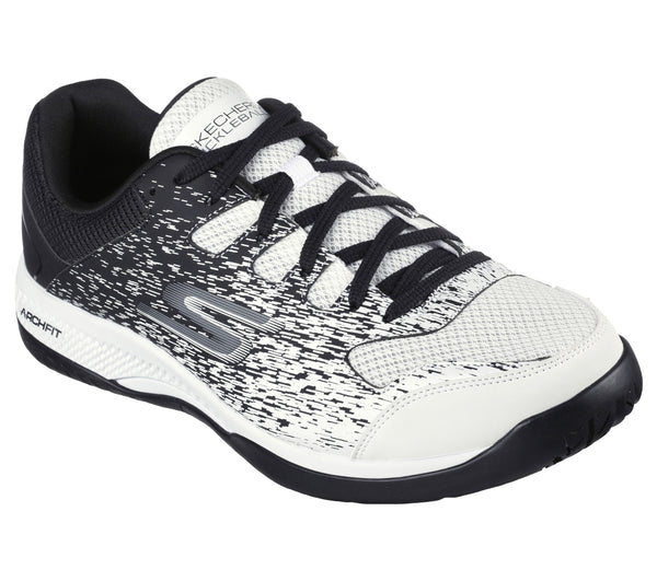 Skechers Men's Relaxed Fit: Viper Court - Pickleball - WHITE / BLACK