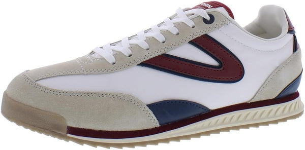 Tretorn Men's Rawlins Retro Sneakers - WHITE/GRAY/NAVY