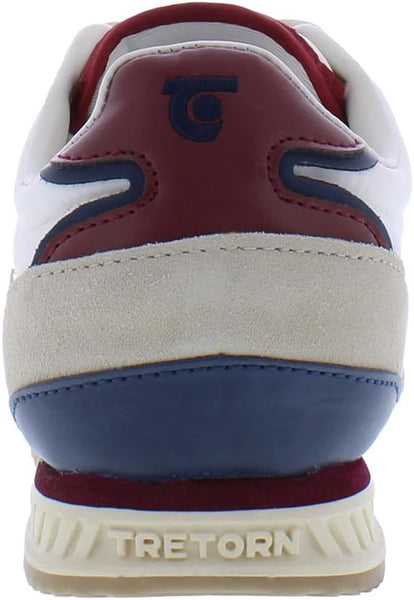Tretorn Men's Rawlins Retro Sneakers - WHITE/GRAY/NAVY