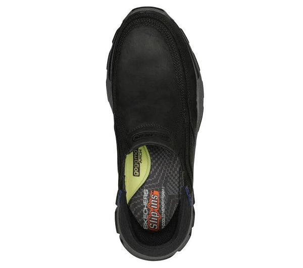 Skechers Men's Slip-ins RF: Respected Elgin - BLACK