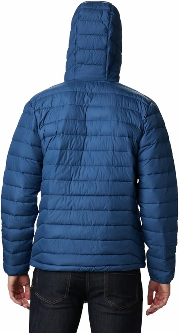 Columbia Men's Powder Lite Hooded Jacket - XL - Blue