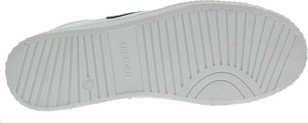 Tretorn Men's Nylite Canvas Sneakers - WHITE/NAVY