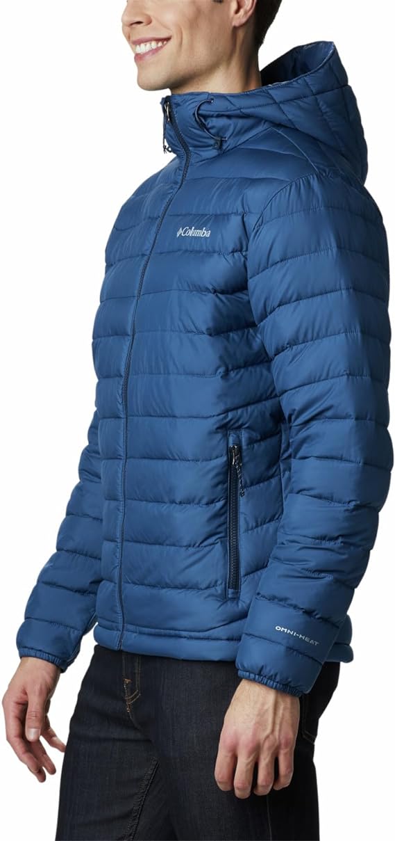 Casaca Para Hombre Sintética Con Capucha Powder Lite™ ll Gris | - | Tienda Casaca Para Hombre Sintética Con Capucha Powder Lite™ ll Gris | - | Tienda