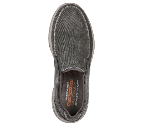 Skechers Men's Relaxed Fit: Creston Moseco - CHARCOAL