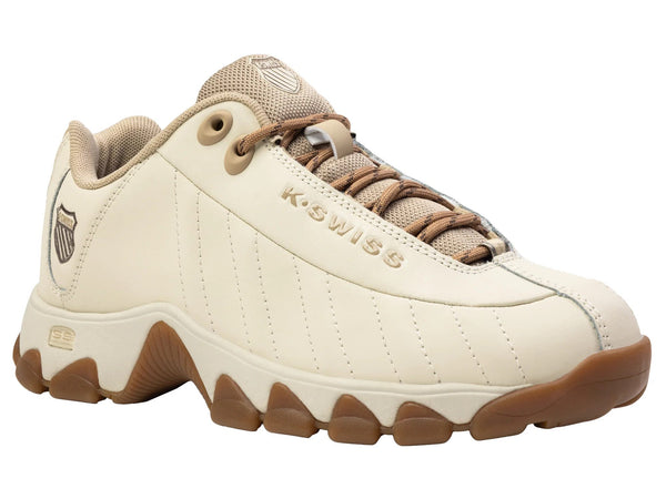 K-Swiss Women's ST329 CMF Sneaker - BONE WHITE/SAFARI/GUM