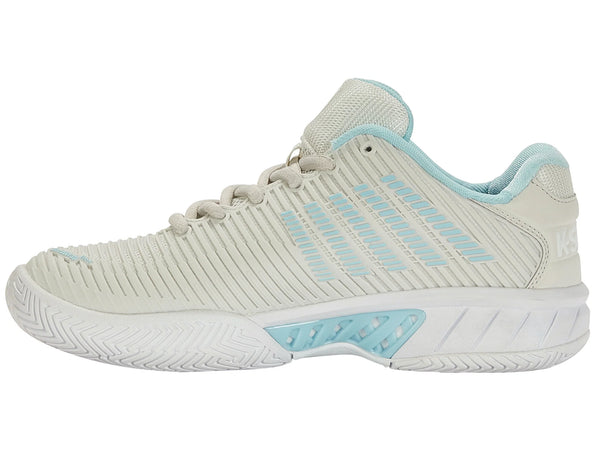 K-Swiss Women's EXPRESS LIGHT PICKLEBALL - VAPOROUS GRAY/WHITE/BLUE GLOW