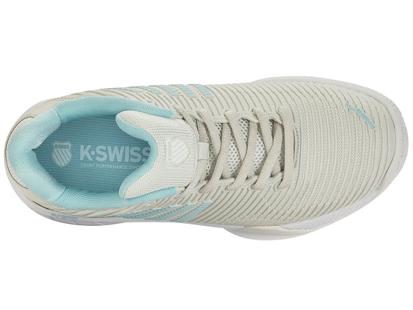 K-Swiss Women's EXPRESS LIGHT PICKLEBALL - VAPOROUS GRAY/WHITE/BLUE GLOW