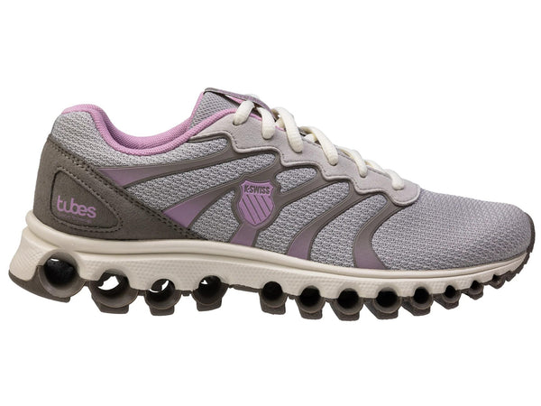 K-Swiss Women's TUBES 200 Sneaker - MOON ROCK/VAPOR BLUE/MAUVE