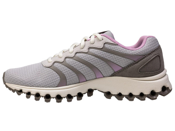 K-Swiss Women's TUBES 200 Sneaker - MOON ROCK/VAPOR BLUE/MAUVE