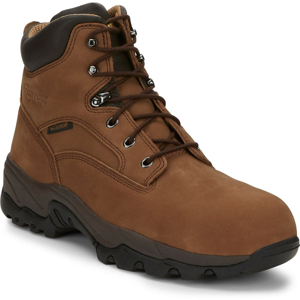 Chippewa Men's Graeme 6" Waterproof Comp Toe Hiker - Brown (Tan)