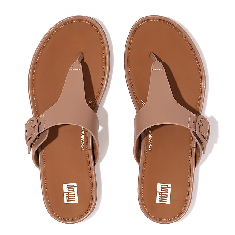 Leather toe 2025 post sandals