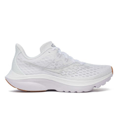Saucony Women's  Kinvara 16 Running Shoe - White | Gum