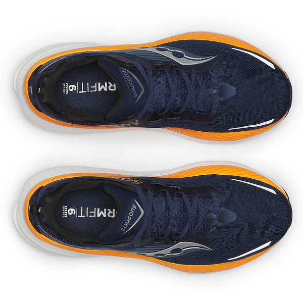 Saucony Men's  Hurricane 24 Running Shoe - Navy | Peel