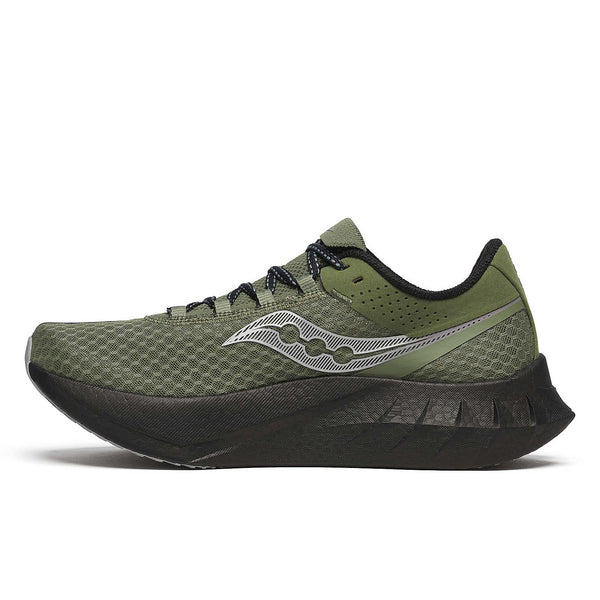 Saucony Men's Endorphin Pro 4 Running Shoe - Olivine | Black