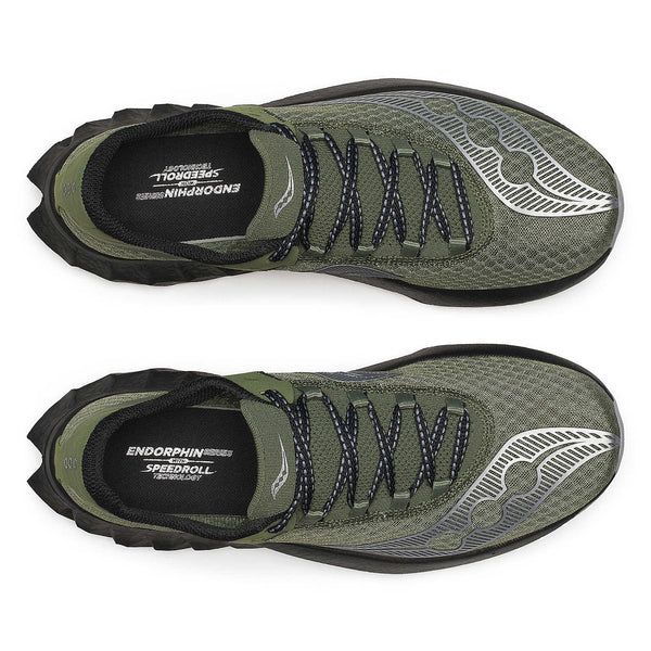 Saucony Men's Endorphin Pro 4 Running Shoe - Olivine | Black