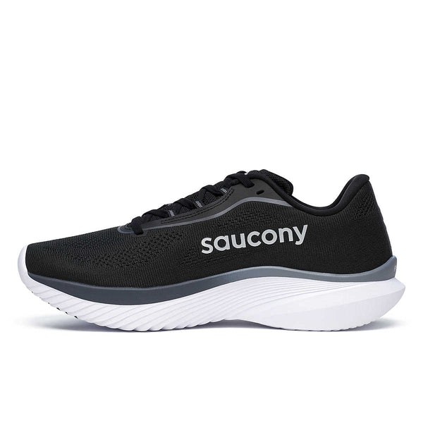 Saucony Men's Kinvara 15 Running Shoe - Black | White