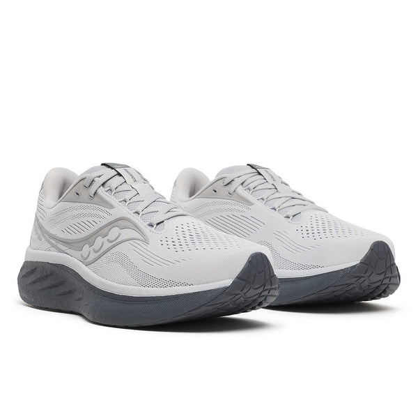 Saucony Men's Ride 18 Running Shoe - Cloud | Shadow