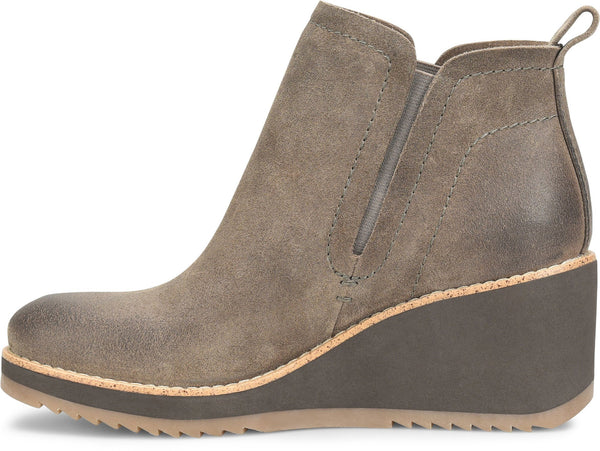 Sofft Women's Emeree Ankle Leather Boots - Mushroom (Grey)