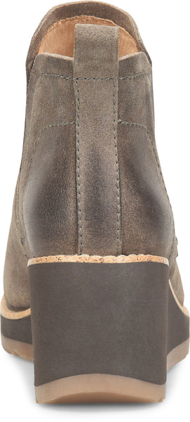 Sofft Women's Emeree Ankle Leather Boots - Mushroom (Grey)