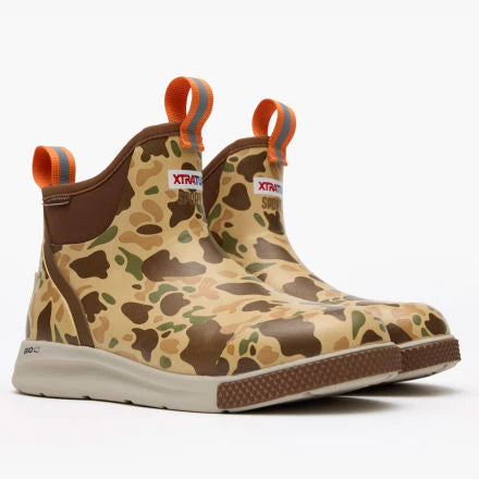 Xtratuf Men's 6 in Ankle Deck Boot Sport - DUCK CAMO
