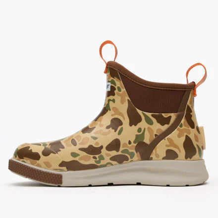 Xtratuf Men's 6 in Ankle Deck Boot Sport - DUCK CAMO