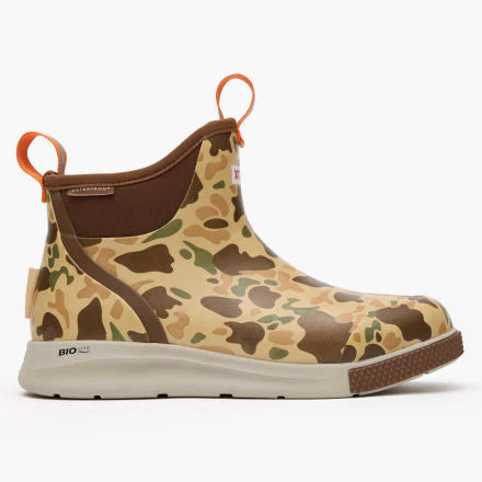 Xtratuf Men's 6 in Ankle Deck Boot Sport - DUCK CAMO