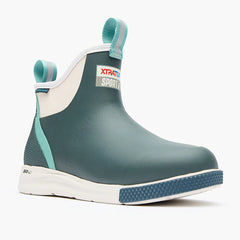 Xtratuf Women's 6 in Ankle Deck Boot Sport - STORMY BLUE