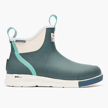 Xtratuf Women's 6 in Ankle Deck Boot Sport - STORMY BLUE